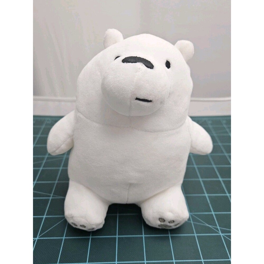 We Bare Bears Plush White Polar Bear Cartoon Network Toy Factory 9”